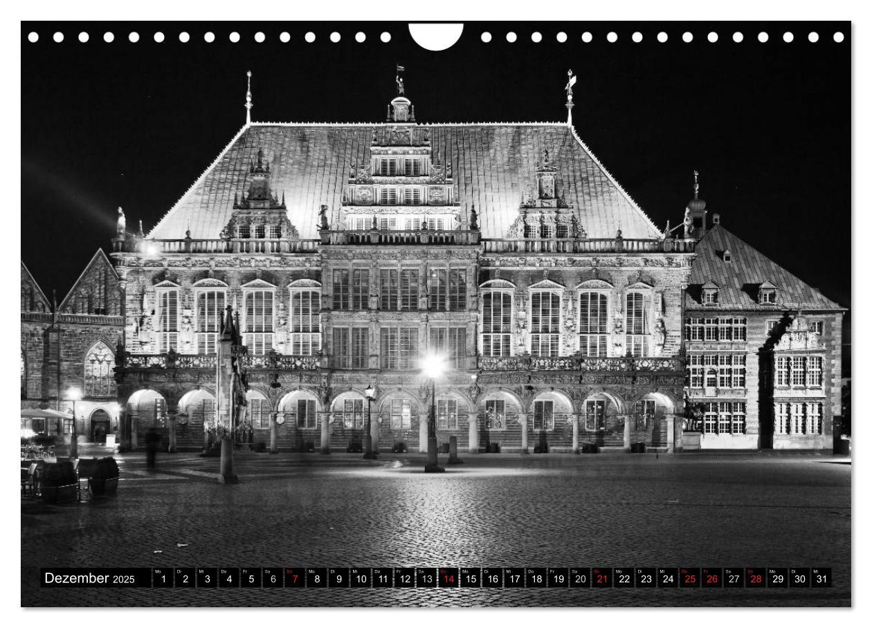 Bild: 9783435588862 | Historisches Bremen (Wandkalender 2025 DIN A4 quer), CALVENDO...