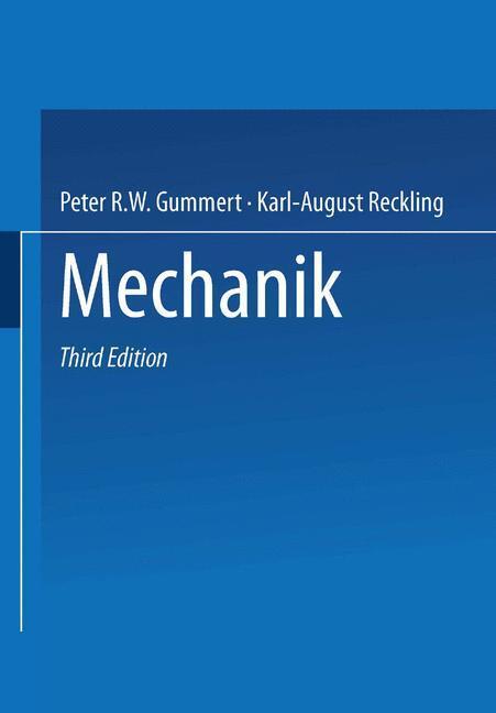 Cover: 9783322901552 | Mechanik | Karl-August Reckling (u. a.) | Taschenbuch | Paperback