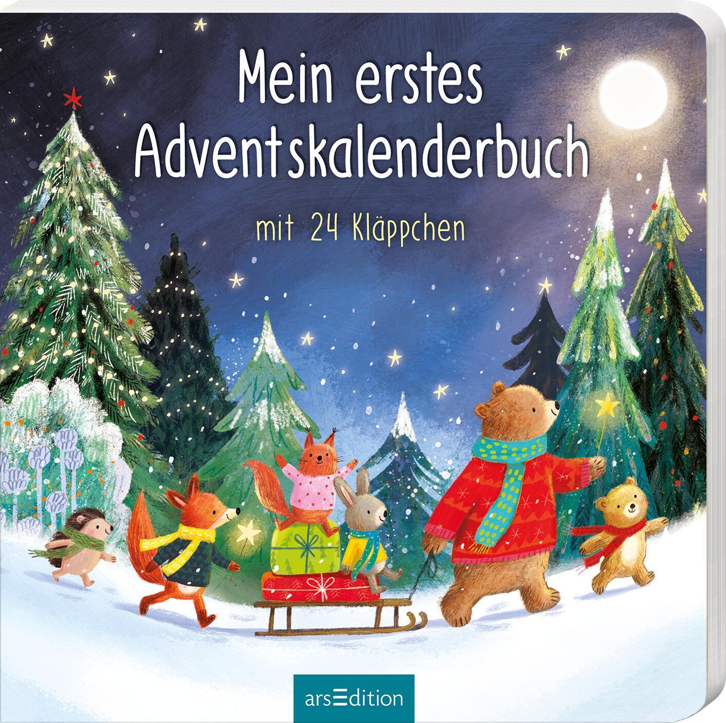 Cover: 9783845858371 | Mein erstes Adventskalenderbuch | Mit 24 Kläppchen | Maria Höck | Buch