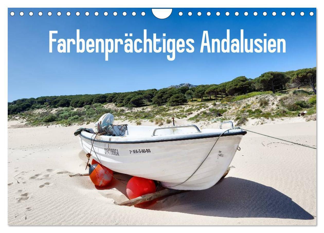 Cover: 9783383576706 | Farbenprächtiges Andalusien (Wandkalender 2024 DIN A4 quer),...