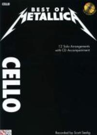 Cover: 9781603781251 | Best of Metallica for Cello: 12 Solo Arrangements with Audio...