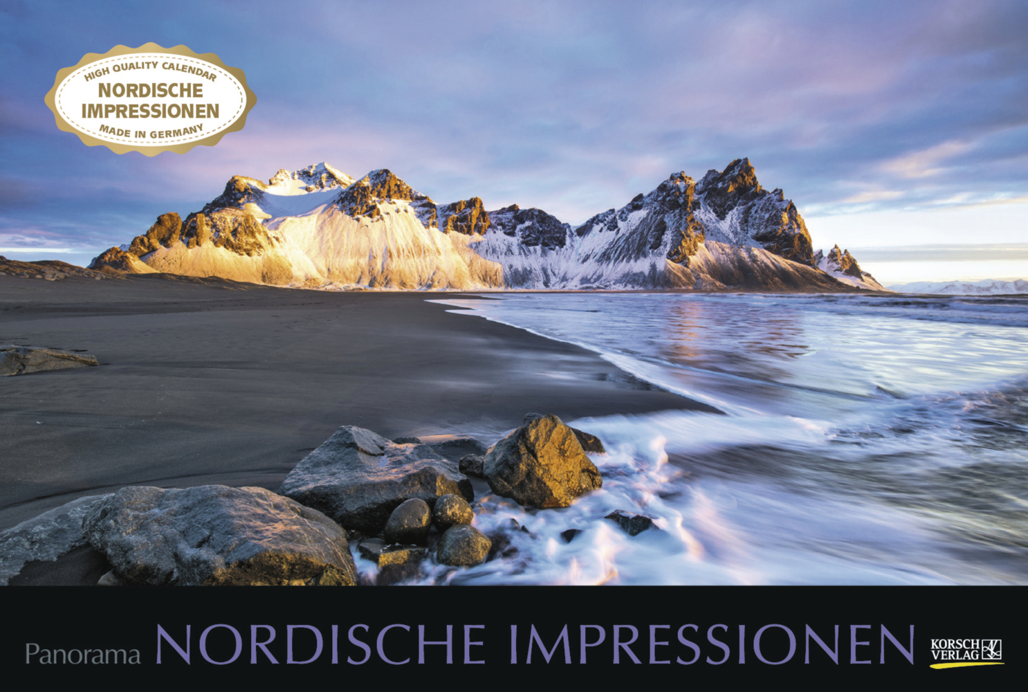 Cover: 9783731872078 | Nordische Impressionen 2024 | Korsch Verlag | Kalender | Spiralbindung