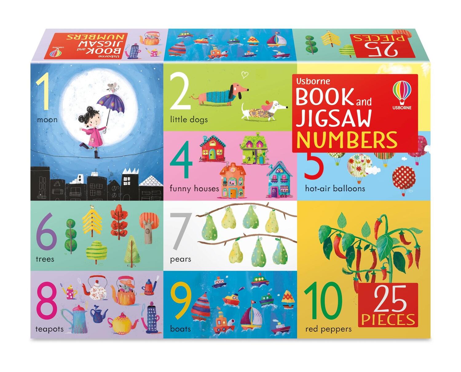 Cover: 9781474995757 | Book and Jigsaw Numbers | Felicity Brooks | Taschenbuch | Englisch