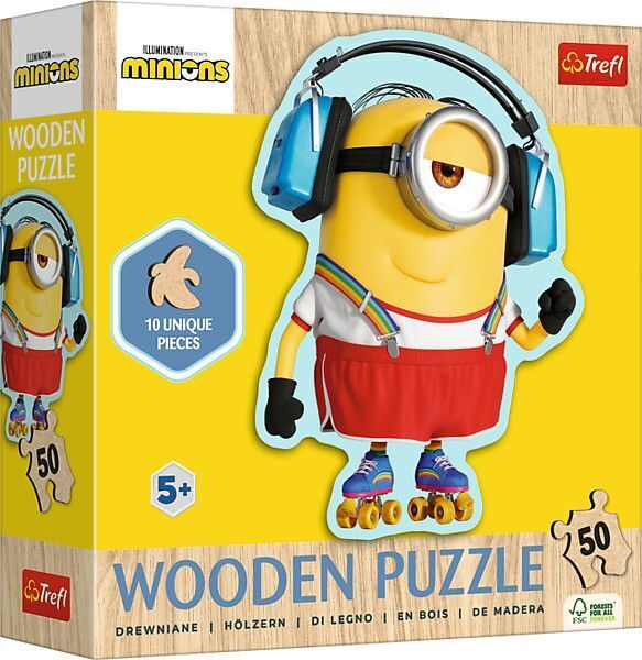 Cover: 5900511202397 | Holz Puzzle Junior 50 - Minions | Spiel | In Kartonage | 20239 | 2024