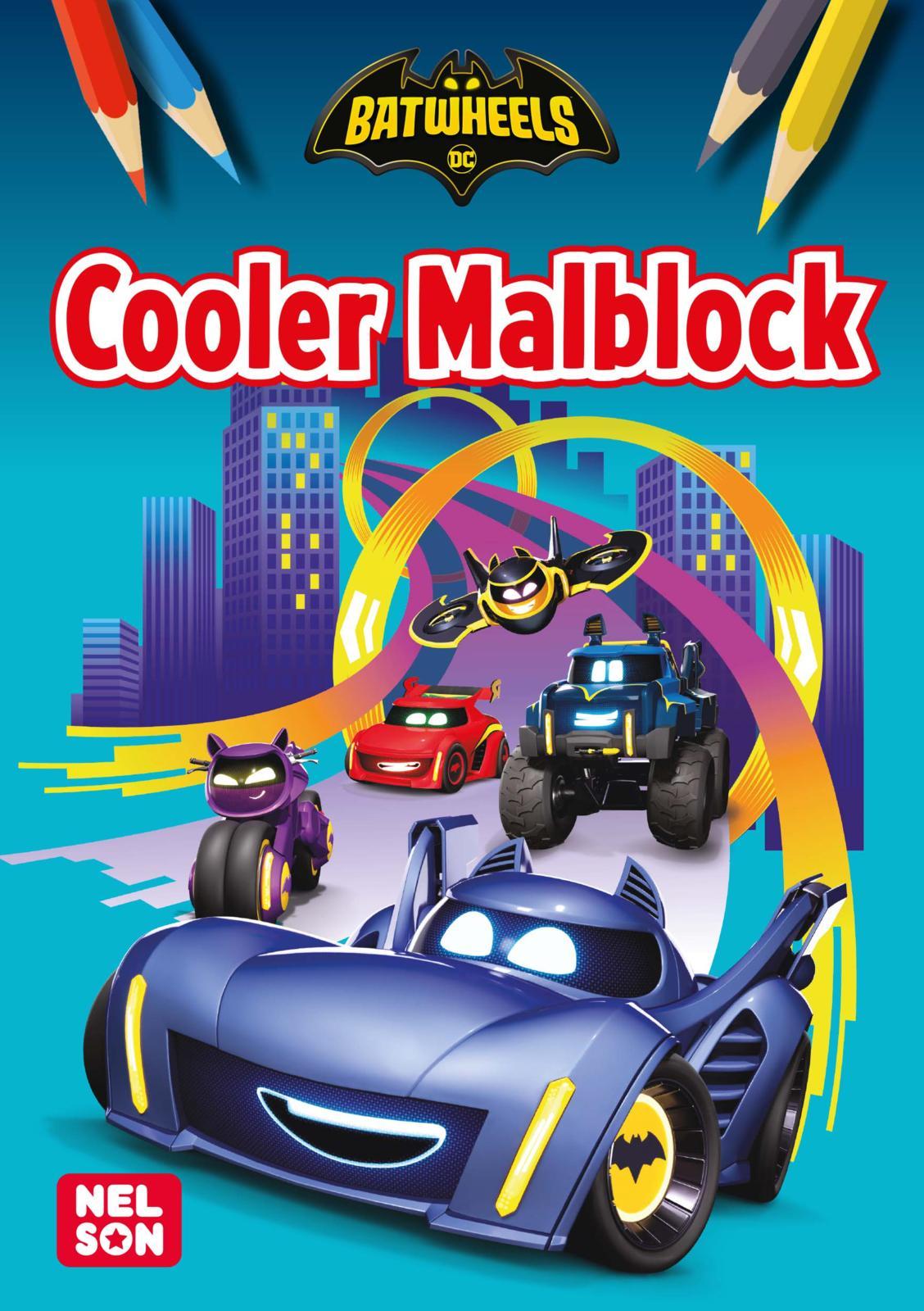 Cover: 9783845127996 | DC Batwheels: Cooler Malblock | Taschenbuch | DC Universum | 128 S.