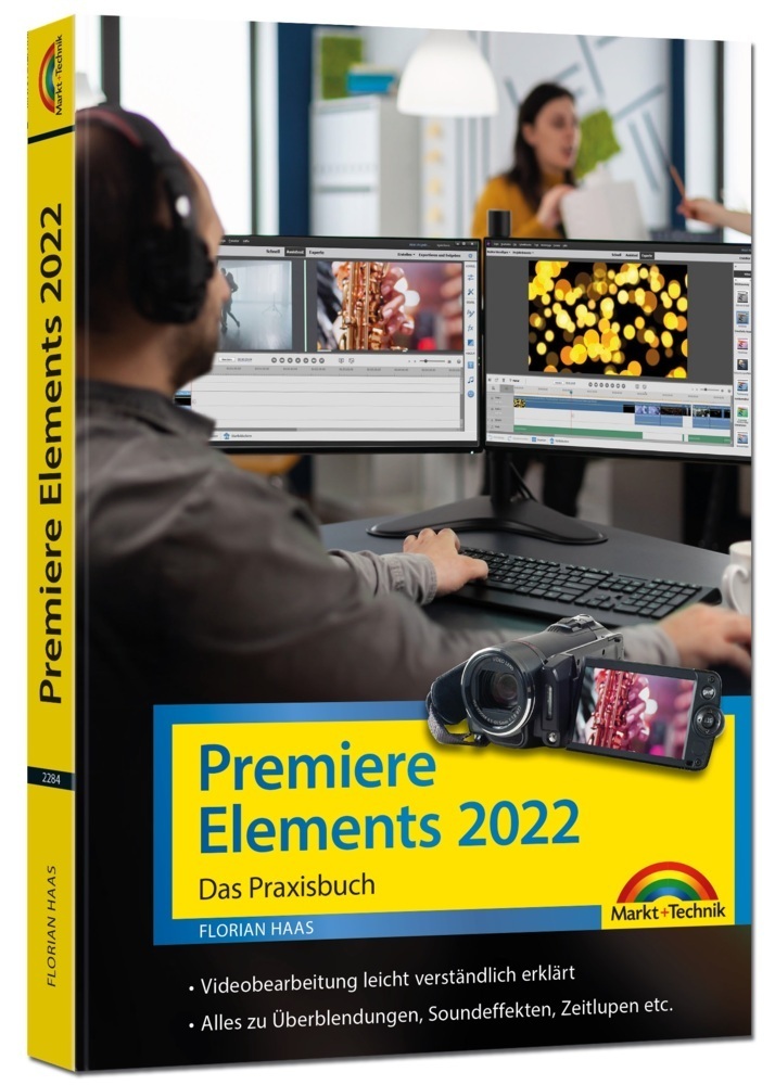 Cover: 9783959822848 | Premiere Elements 2022 - Das Praxisbuch zur Software | Florian Haas