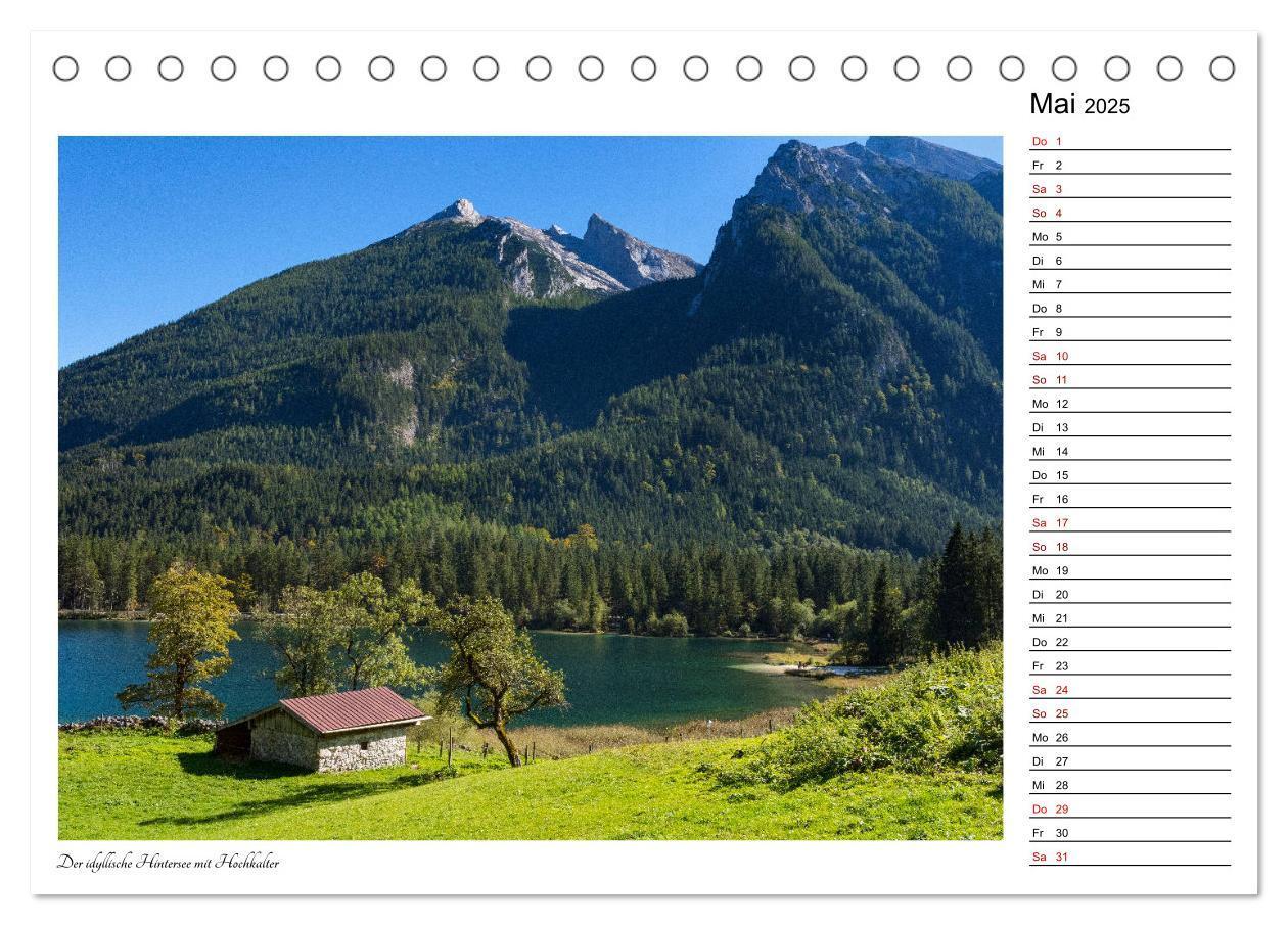 Bild: 9783435351510 | Rund um den Hintersee und Zauberwald (Tischkalender 2025 DIN A5...