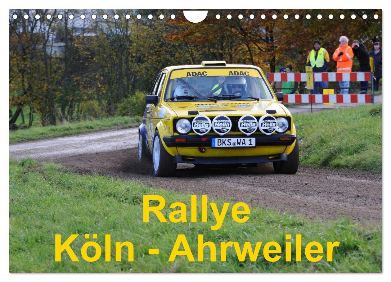 Cover: 9783383419430 | Rallye, Köln - Ahrweiler (Wandkalender 2024 DIN A4 quer), CALVENDO...