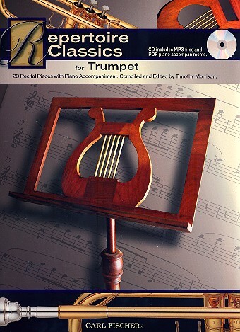 Cover: 9780825882791 | Repertoire Classics for Trumpet | Carl Fischer | EAN 9780825882791
