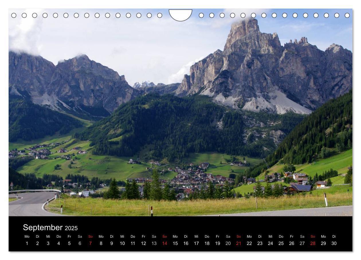 Bild: 9783435782789 | Südtirol 2025 (Wandkalender 2025 DIN A4 quer), CALVENDO Monatskalender