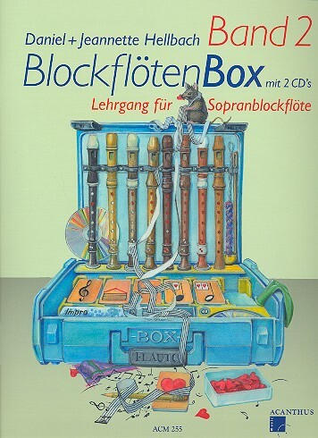 Cover: 9990051735758 | BlockflötenBox 2 | Lehrgang für Sopranblockflöte, Mit 2 CDs | 68 S.
