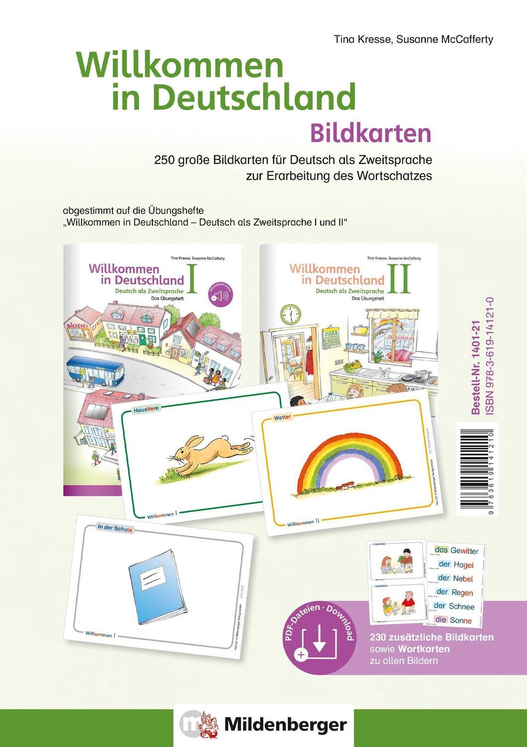 Cover: 9783619141210 | Willkommen in Deutschland - Bildkarten | Tina Kresse (u. a.) | Buch