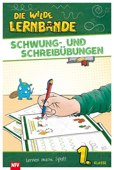 Cover: 9783849450199 | Schwung- und Schreibübungen | DIE WILDE LERNBANDE - 1. Klasse | Buch