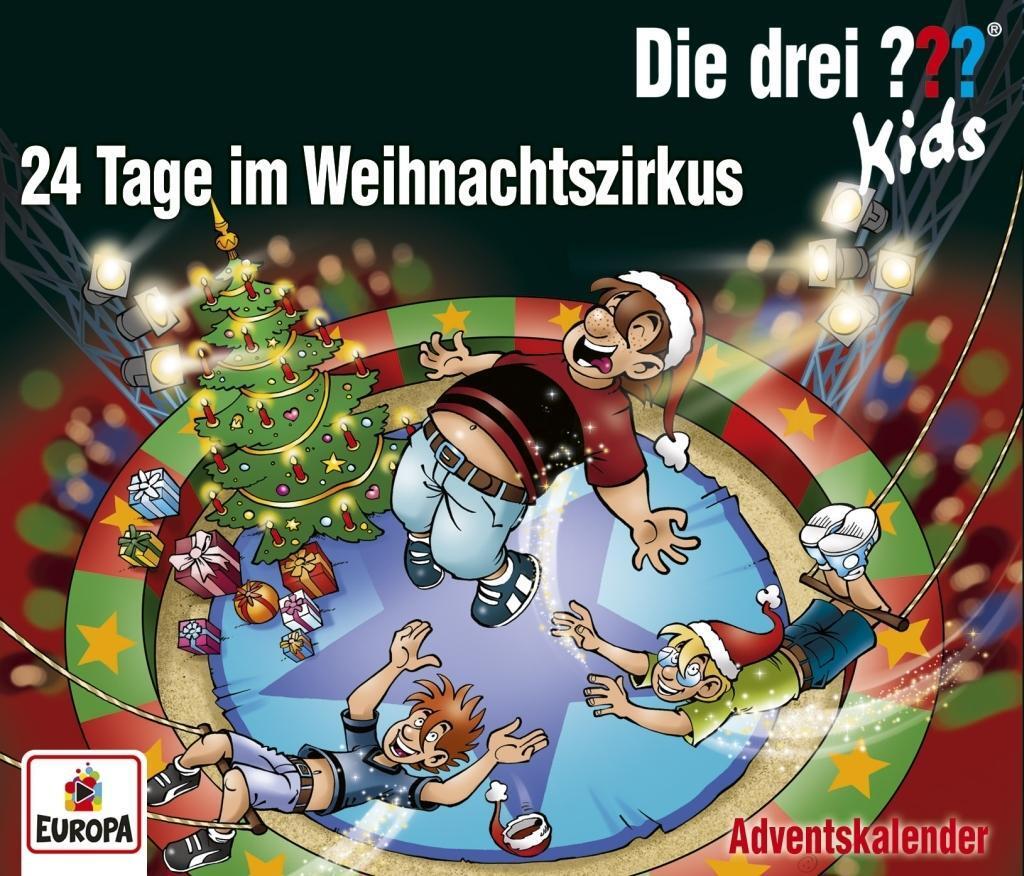 Cover: 9783803231185 | Adventskalender - 24 Tage im Weihnachtszirkus | Die Drei ??? Kids | CD