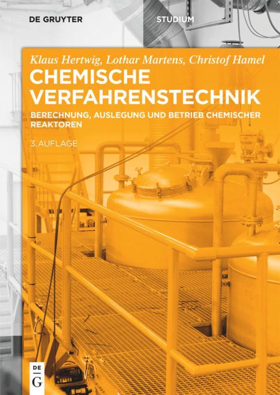 Cover: 9783110500998 | Chemische Verfahrenstechnik | Klaus Hertwig (u. a.) | Taschenbuch | XV
