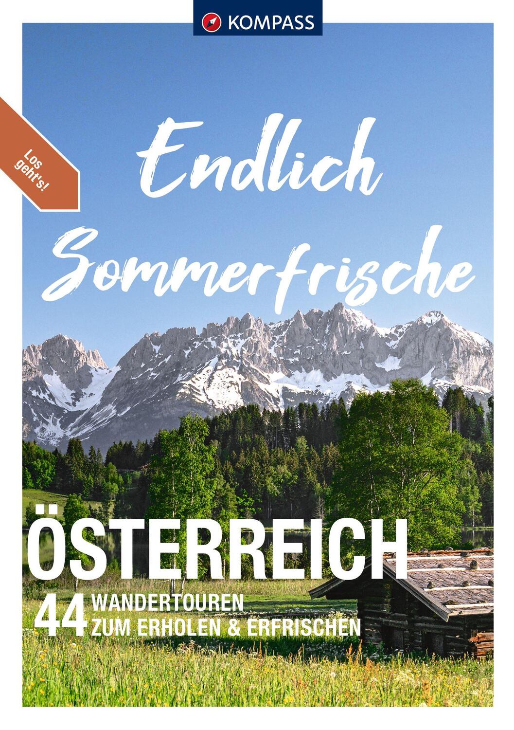 Cover: 9783991218517 | KOMPASS Endlich Sommerfrische - Österreich | Katharina Nemec | Buch