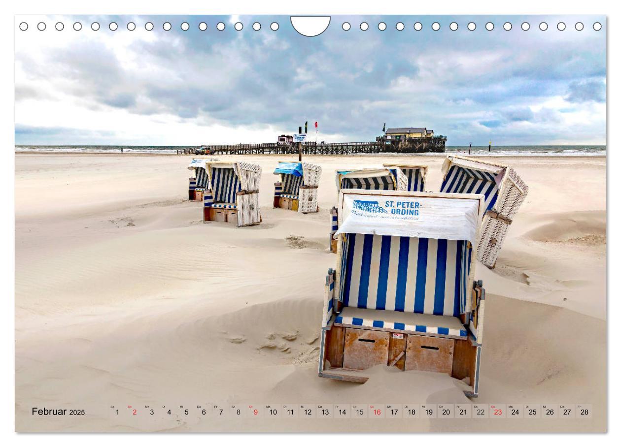 Bild: 9783435225996 | St. Peter Ording - Atemberaubende Momente (Wandkalender 2025 DIN A4...