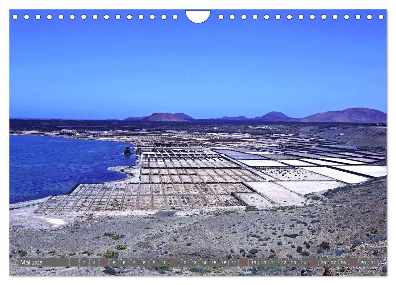 Bild: 9783435813247 | Urlaub auf Lanzarote (Wandkalender 2025 DIN A4 quer), CALVENDO...