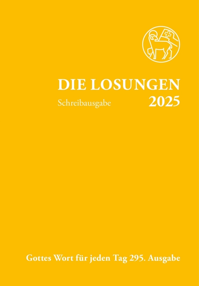 Cover: 9783724526803 | Losungen Schweiz 2025 / Die Losungen 2025 | Schreibausgabe Schweiz