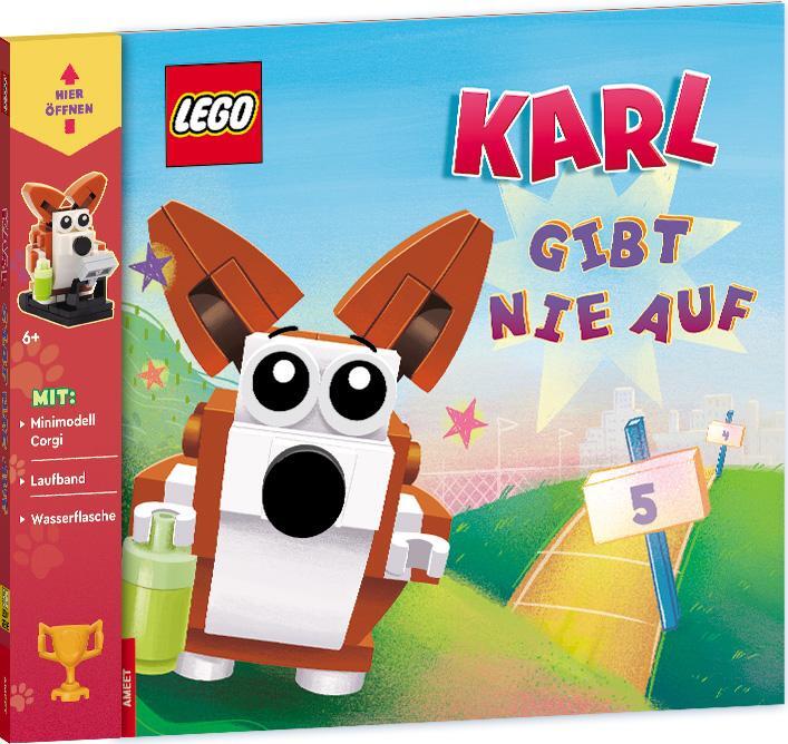 Cover: 9783960808626 | LEGO® - Karl gibt nie auf | mit Spielset "Corgi und Laufband" | Buch