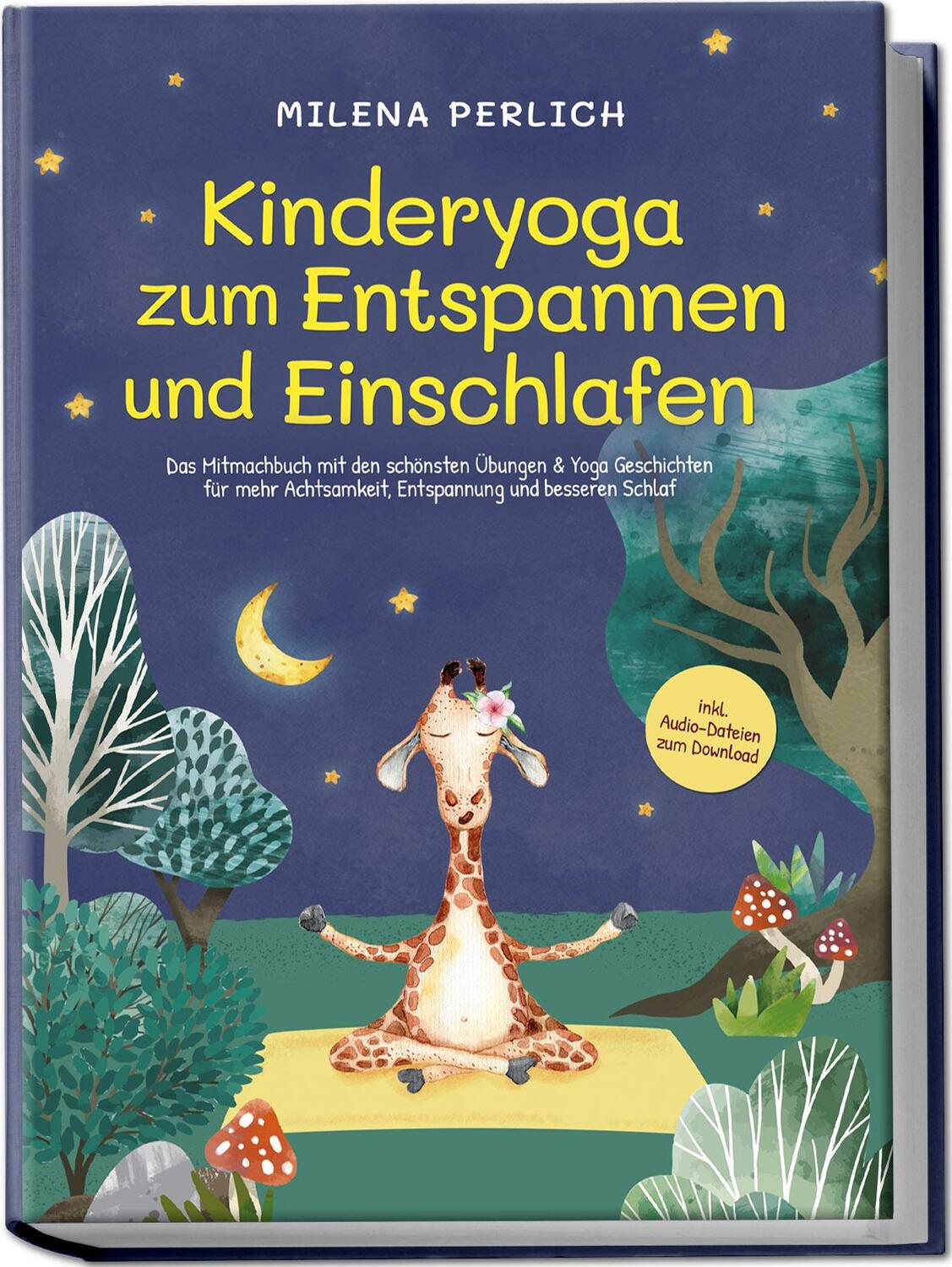 Cover: 9783969304365 | Kinderyoga zum Entspannen und Einschlafen: Das Mitmachbuch mit den...