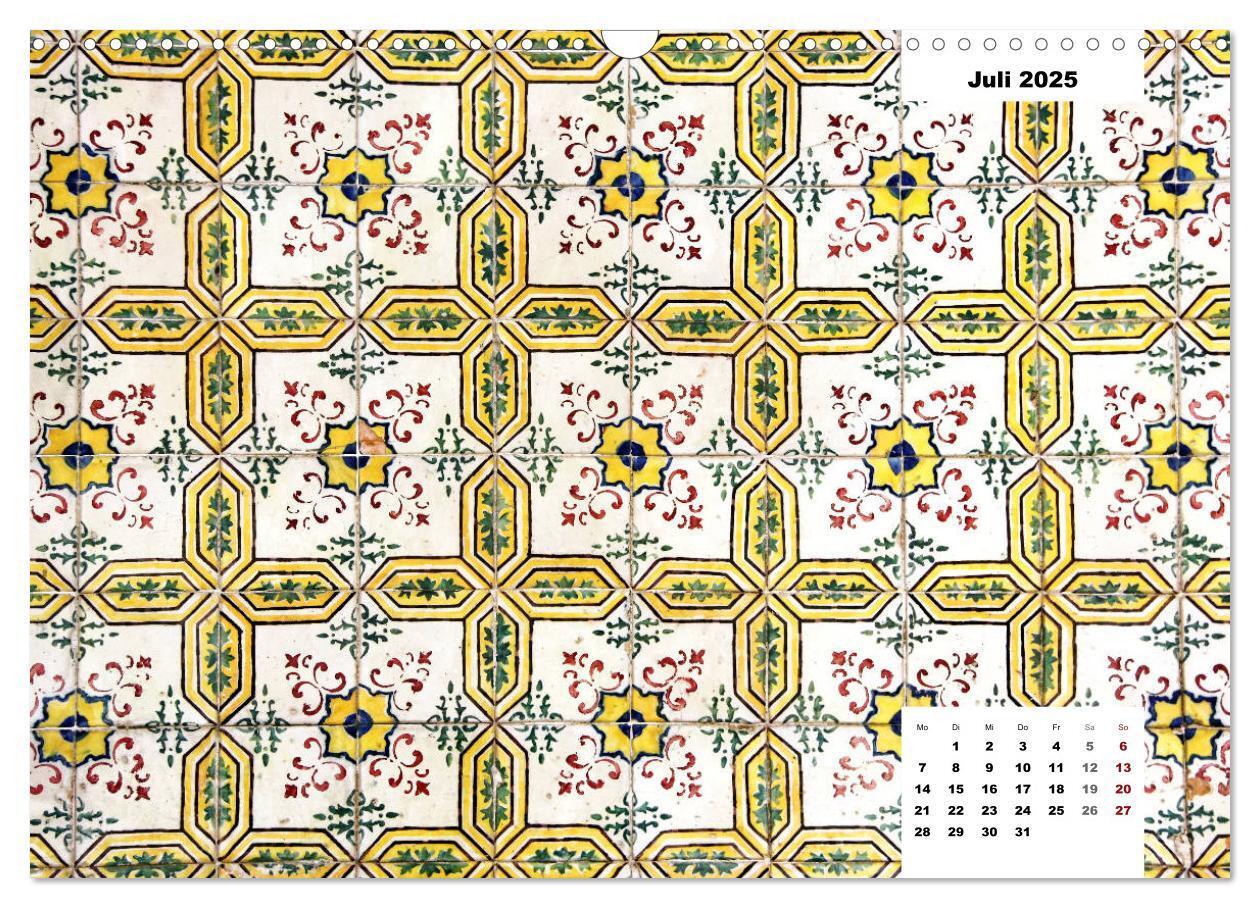 Bild: 9783435305599 | Lissabons Azulejos (Wandkalender 2025 DIN A3 quer), CALVENDO...