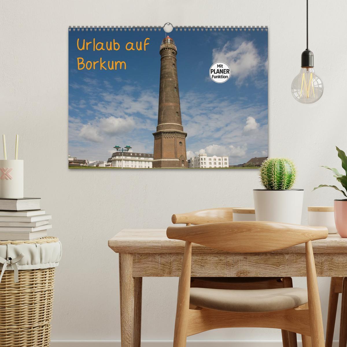 Bild: 9783435507658 | Urlaub auf Borkum (Wandkalender 2025 DIN A3 quer), CALVENDO...