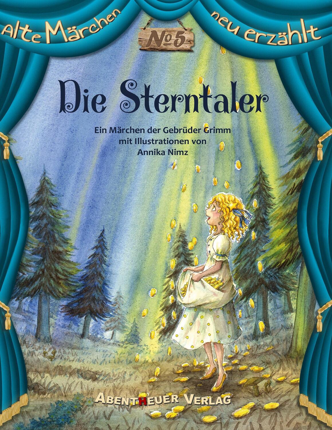 Cover: 9783945976258 | Die Sterntaler | Bilderbuch | Jacob Grimm (u. a.) | Taschenbuch