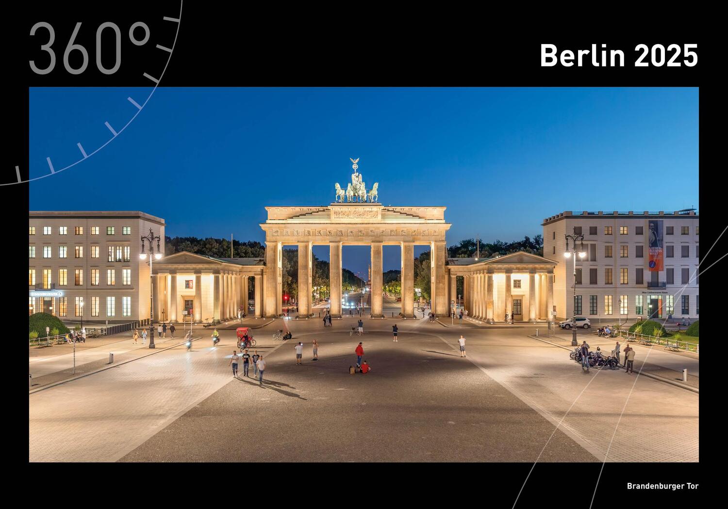 Cover: 9783968555324 | 360° Berlin Premiumkalender 2025 | Jan Becke | Kalender | 13 S. | 2025