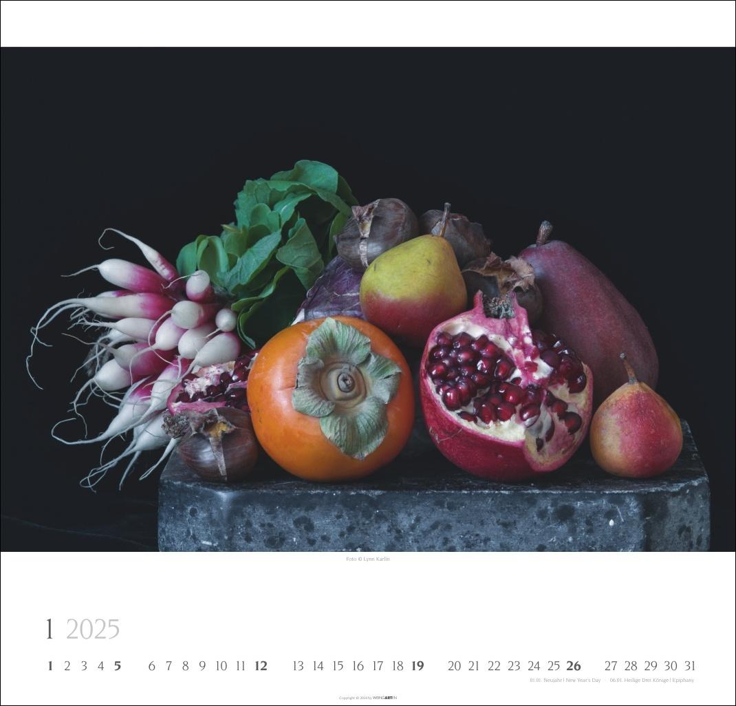 Bild: 9783839901250 | Food Stills - Lynn Karlin Kalender 2025 | Lynn Karlin | Kalender