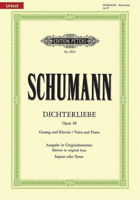 Cover: 9790014077327 | Dichterliebe op. 48 | Gesang &amp; Klavier | Robert Schumann | Buch | 2001