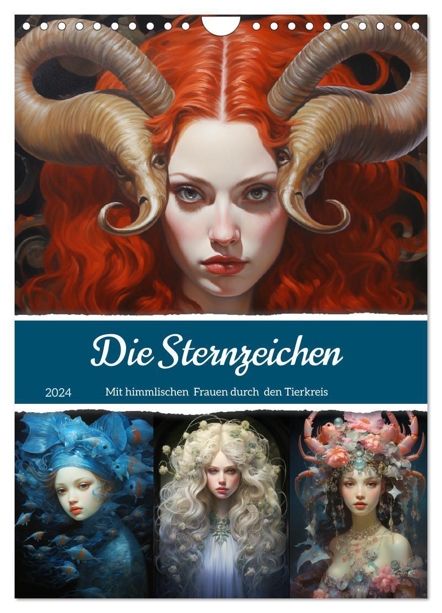 Cover: 9783383757594 | Sternzeichen. Mit himmlischen Frauen durch den Tierkreis...