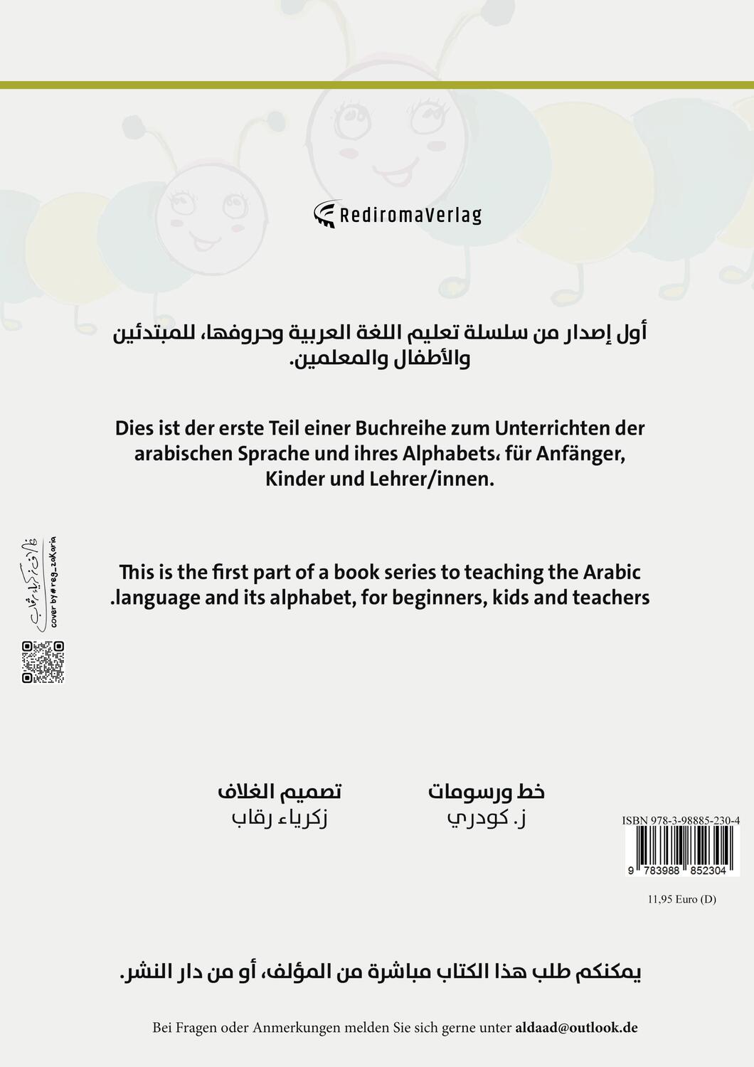 Cover: 9783988852304 | Learning to write the arabic Alphabet - Das arabische Alphabet für...