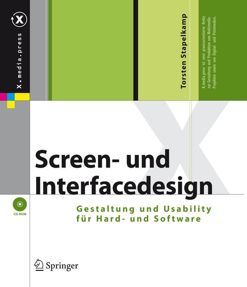 Cover: 9783540329497 | Screen- und Interfacedesign | Torsten Stapelkamp | Buch | xi | Deutsch
