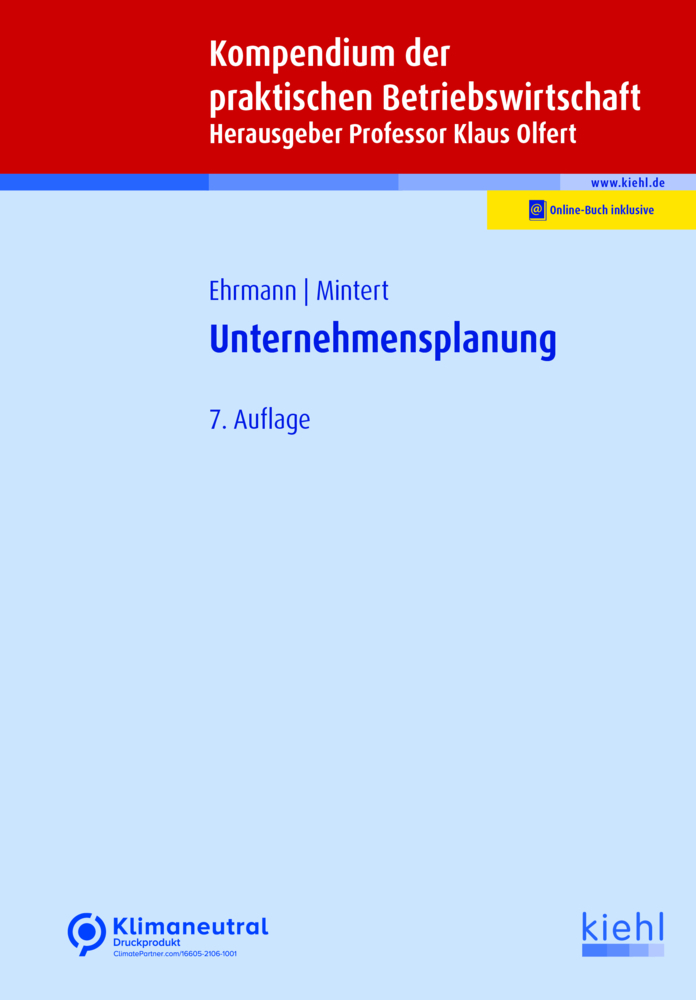 Cover: 9783470468372 | Kompendium der praktischen Betriebswirtschaft: Unternehmensplanung