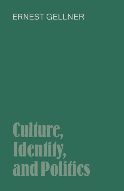 Cover: 9780521336673 | Culture, Identity, and Politics | Ernest Gellner | Taschenbuch | 1987