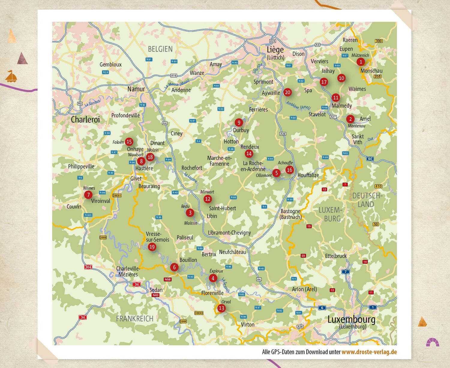 Bild: 9783770025107 | Ardennen - Mit Hohem Venn. Wandern für die Seele | Wohlfühlwege | Buch