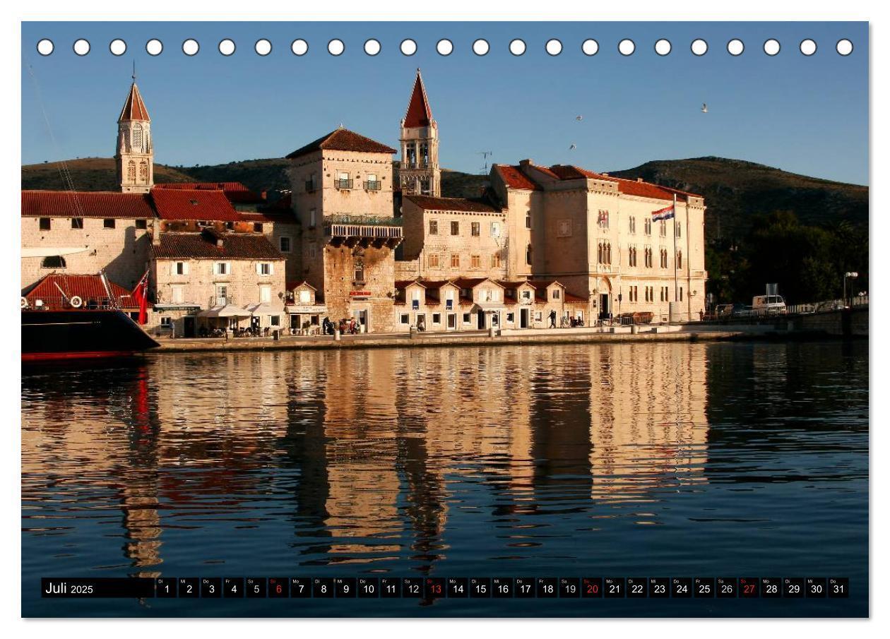 Bild: 9783435707065 | Kroatien (Tischkalender 2025 DIN A5 quer), CALVENDO Monatskalender