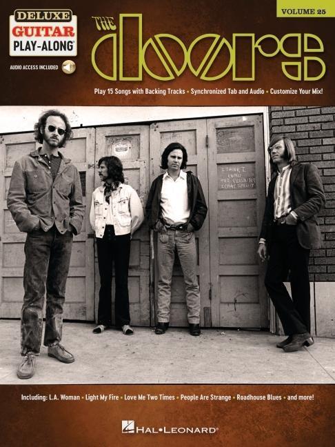 Cover: 9781540092540 | The Doors: Deluxe Guitar Play-Along Volume 25 - 15 Songs with...
