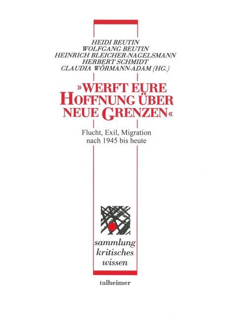 Cover: 9783893761715 | "Werft eure Hoffnung über neue Grenzen" | Heidi Beutin (u. a.) | Buch