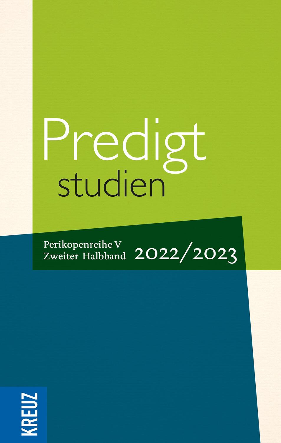 Cover: 9783451601200 | Predigtstudien 2022/2023 - 2. Halbband | Claussen (u. a.) | Buch