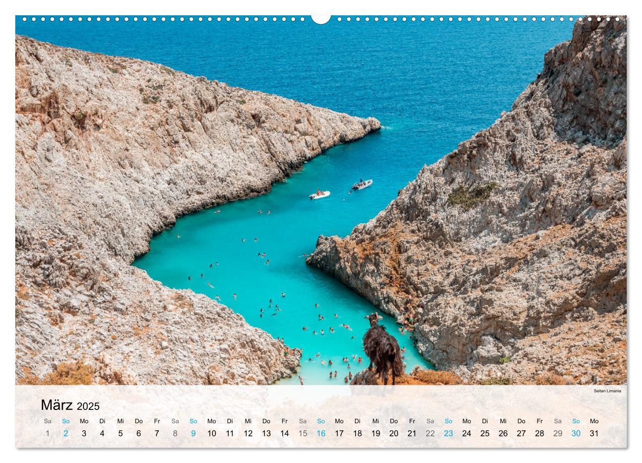 Bild: 9783383996504 | Kreta - Die Highlights der Insel (Wandkalender 2025 DIN A2 quer),...