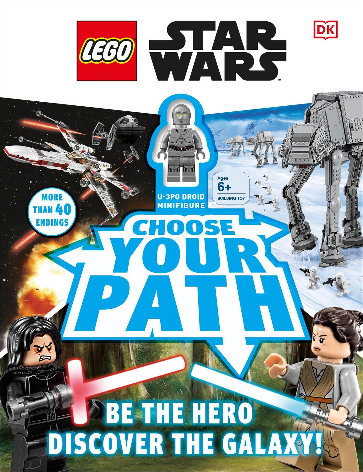 Cover: 9780241313824 | LEGO Star Wars Choose Your Path | Includes U-3PO Droid Minifigure