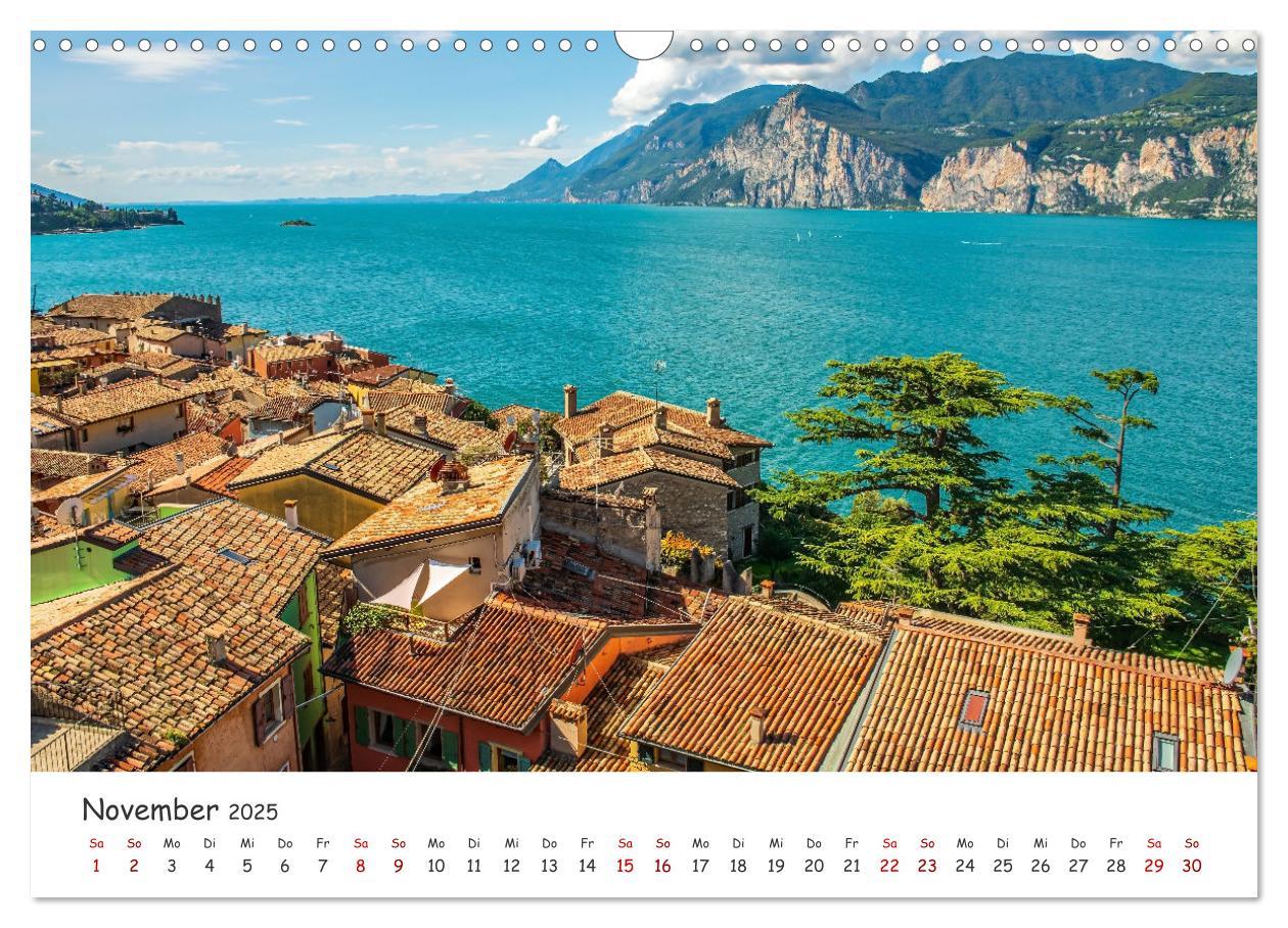 Bild: 9783435013012 | Malcesine am Gardasee (Wandkalender 2025 DIN A3 quer), CALVENDO...