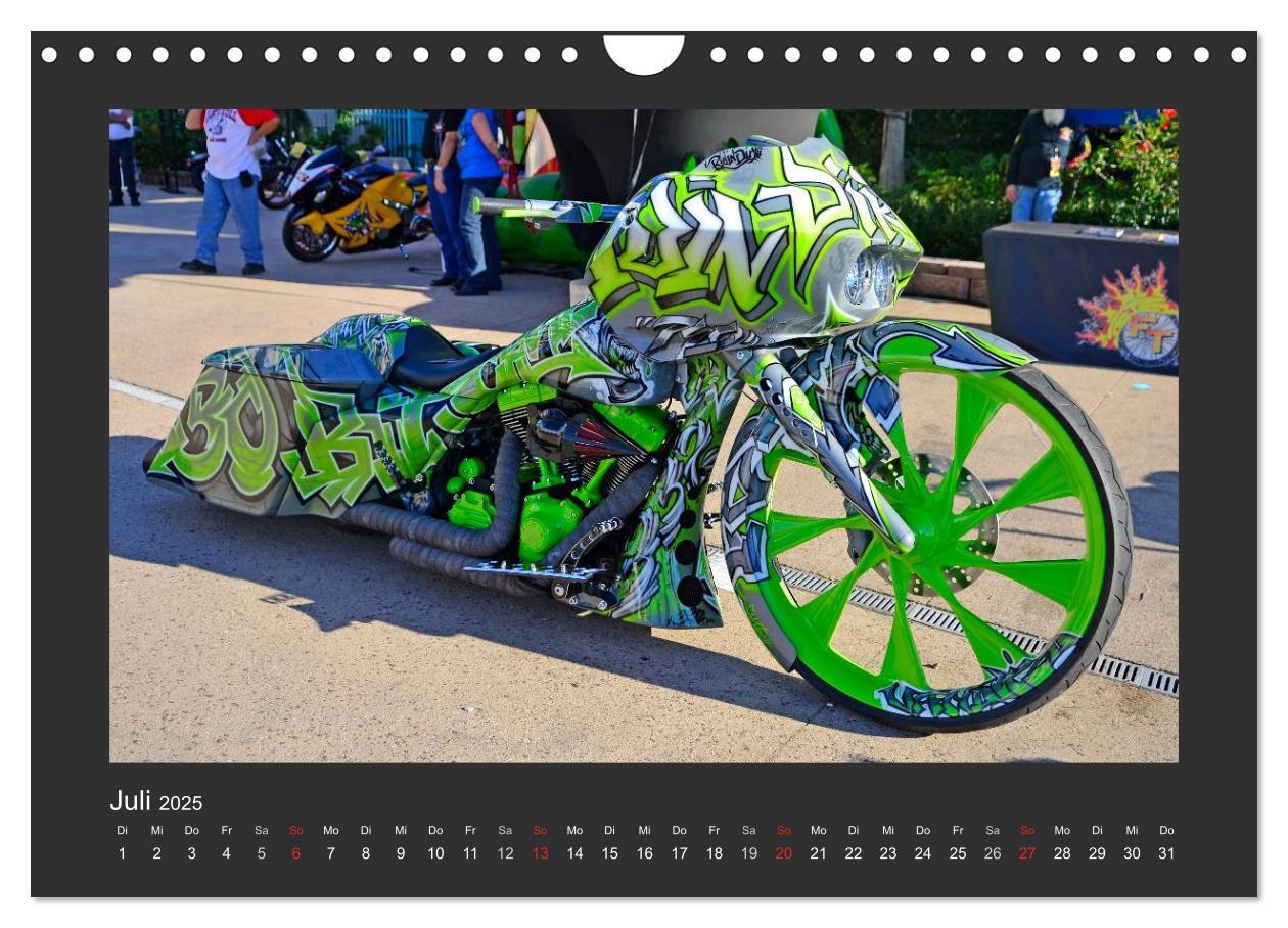 Bild: 9783435788743 | BEST OF HARLEY-DAVIDSON BAGGER-STYLE (Wandkalender 2025 DIN A4...