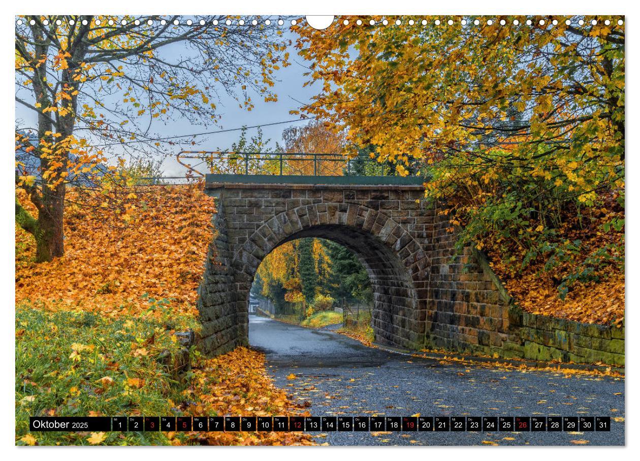 Bild: 9783435436804 | Brücken des Landkreises Sonneberg (Wandkalender 2025 DIN A3 quer),...