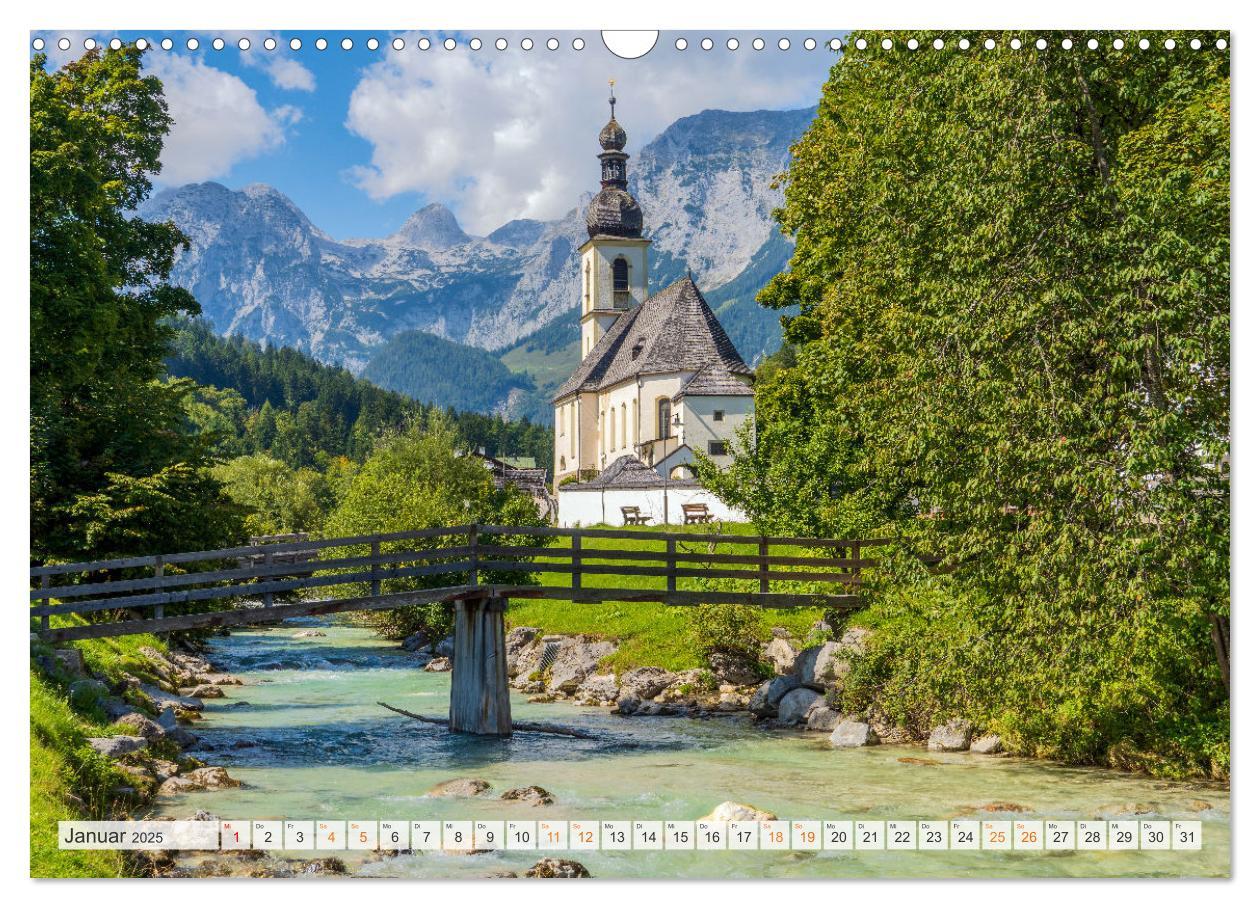 Bild: 9783383975035 | Berchtesgadener Land - Welt der Berge und Seen (Wandkalender 2025...