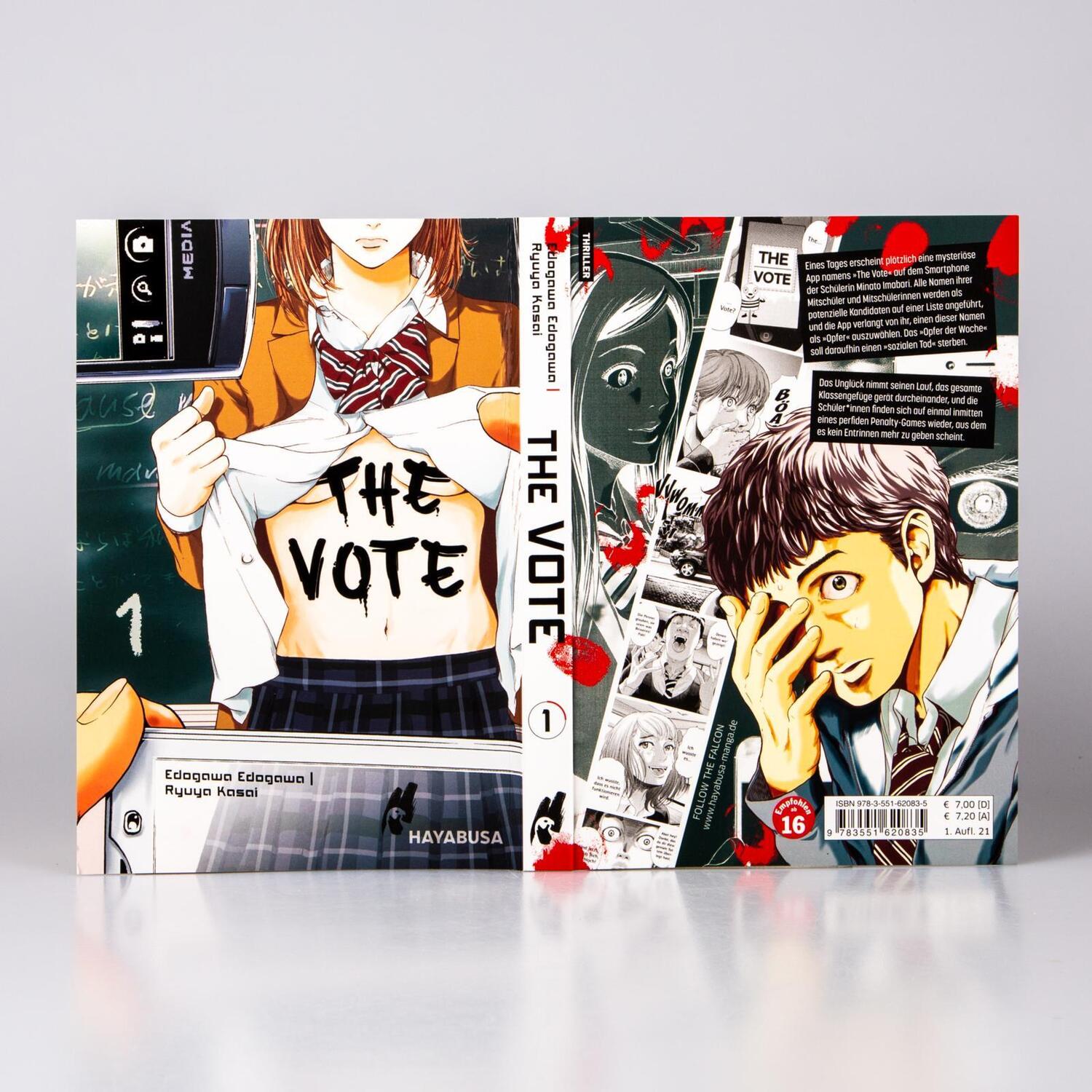 Bild: 9783551620835 | The Vote 1 | Ryuya Kasai | Taschenbuch | The Vote | 192 S. | Deutsch