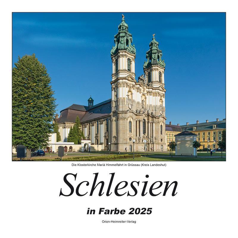 Cover: 9783890938080 | Schlesien in Farbe 2025 | Heimatkalender | Orion-Heimreiter-Verlag