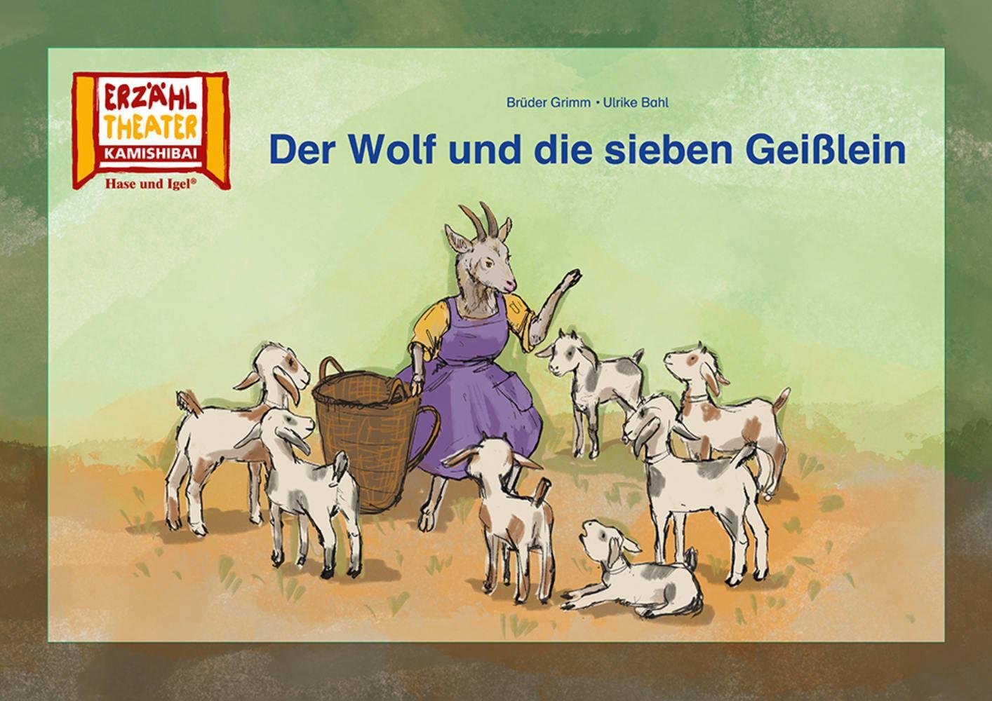 Cover: 4260505832438 | Der Wolf und die sieben Geißlein / Kamishibai Bildkarten | Grimm